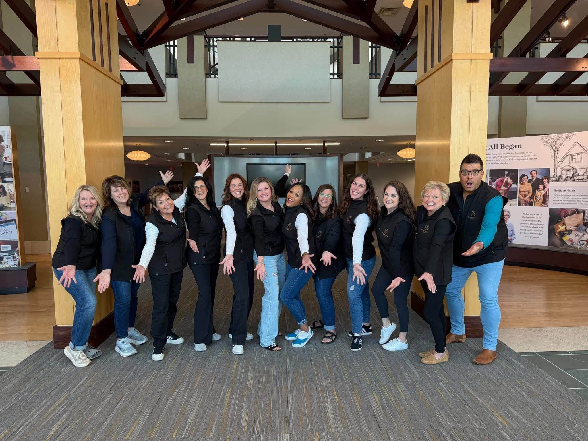 What an incredible 4 days at Pampered Chef Chairman’s Circle! ❤️

We ate (a lot), strategized, brainstormed, collaborated, laughed, learned, dreamed BIG and worked hard. 

These were long, full days spent working alongside some of the most incredible leaders and our amazing Home Office team. Getting a behind-the-scenes look at what goes into making Pampered Chef so special and having a voice in conversations about our future is something I never take for granted.

But what makes it even more special? THE PEOPLE! The friendships, the conversations, the laughter, and being surrounded by people who share the same passion for this business.

Heading home with a full heart, a full notebook, a VERY full stomach 😂, and so much excitement for what’s ahead!

Grateful for a seat at the table and even more grateful for the opportunity to help shape the future of a company I love! ❤️